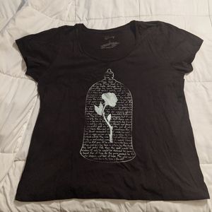 Beauty and the beast tshirt